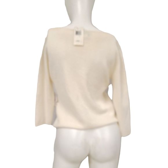 New with Tags Joseph A. Crochet Neck Sweater size Med - Picture 3 of 6